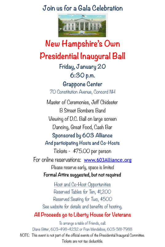 New Hampshire's Inaugural Ball